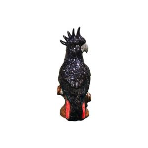 Cockatoo Statue Black