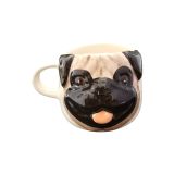 Cartoon Pug Mug