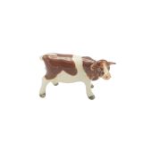 Brown/White Cow
