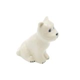 White Dog Sitting