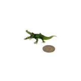 Glass Crocodile Green Baby