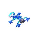 Glass Gecko Blue Small