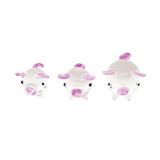 Glass Pig Ball Set