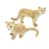 Porcelain Puma Set