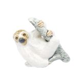 Porcelain Sloth Climbing Tree