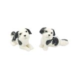 Porcelain Bob The Dog Set