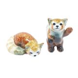 Porcelain Red Panda Set