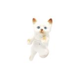 Porcelain Climbing Cat White