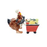 Salt & Pepper Shopping Hen