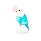 Glass Blue Parrot