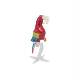 Glass Red Parrot Lustre