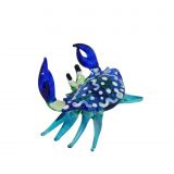 Glass Blue Crab Small 