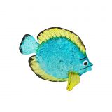 Glass Angel Fish Blue Large