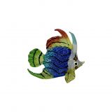 Glass Sea Fish Blue Small