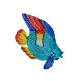 Glass Sea Fish Blue Large