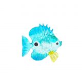 Glass Blue Fish Small