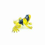 Glass Gold Frog Small