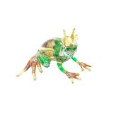 Glass Prince Frog Green