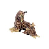 Giraffe Sitting Set of 2