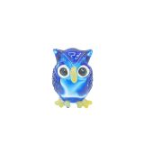 Glass Blue Owl Mini 