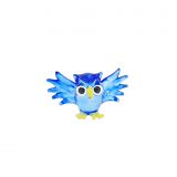 Glass Wing Blue Owl Mini