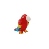 Glass Parrot Red Mini