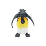 Glass Black Penguin Large