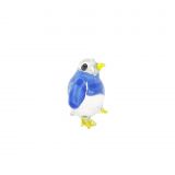 Glass Blue Penguin Mini