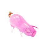 Glass Pink Pig Small