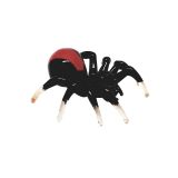 Glass Red Back Spider Medium