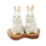 Salt & Pepper Rabbit Upright