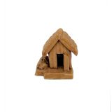 Ceramic Hut Square Base Small